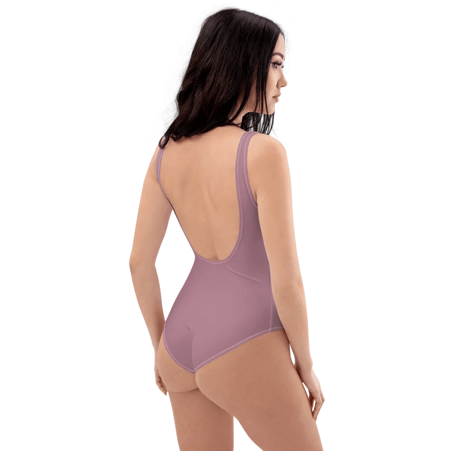 Bubbly and a B*tch (blush shadow design) one piece swimsuit product image (6)