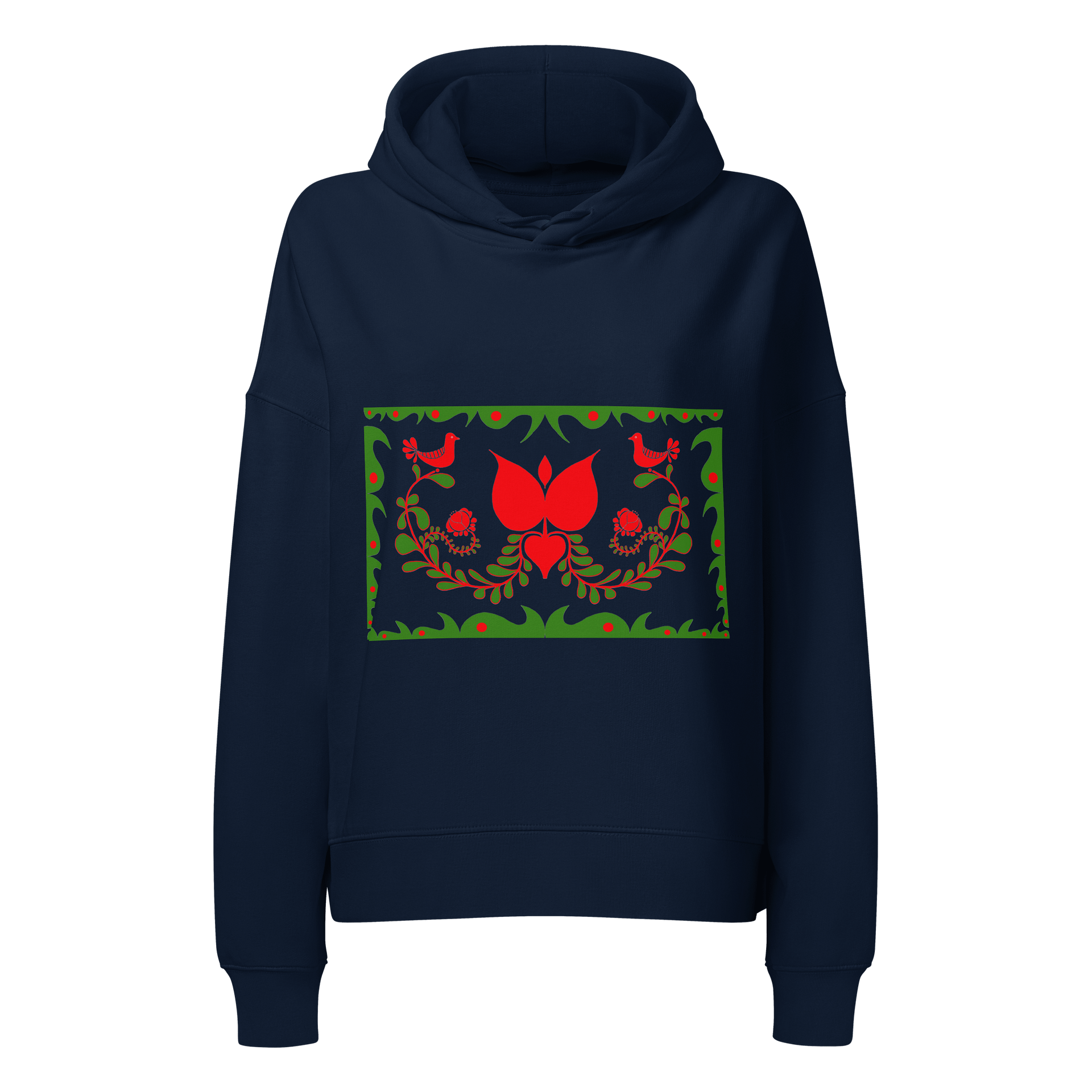 Traditional Hungarian Folk Art Tulip Hoodie product image (1)