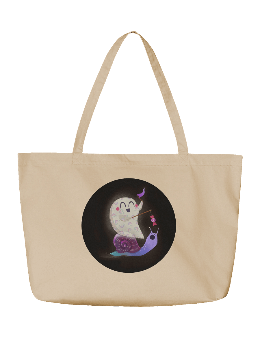 Little Ghost Snail Race - Tote Bag product image (4)
