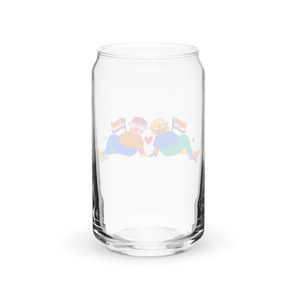 Lesbian Love Flags Glass product image (6)