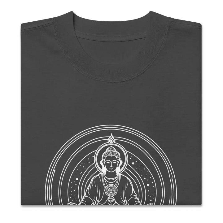 [Meditation 3 - White] Oversized T-Shirt product image (2)