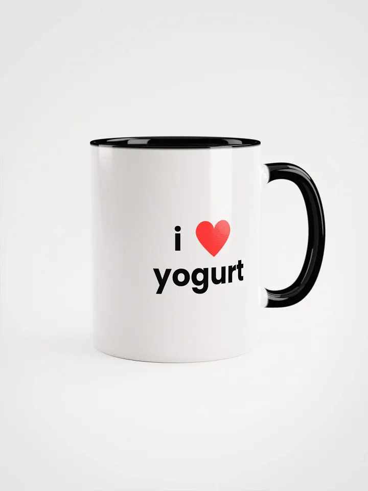 ceramic "i ❤ yogurt" mug product image (4)
