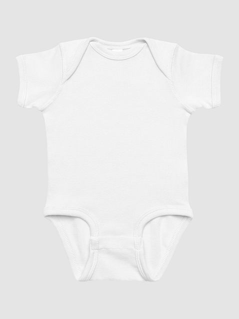 Photo showing Rabbit Skins Baby Short Sleeve Bodysuit