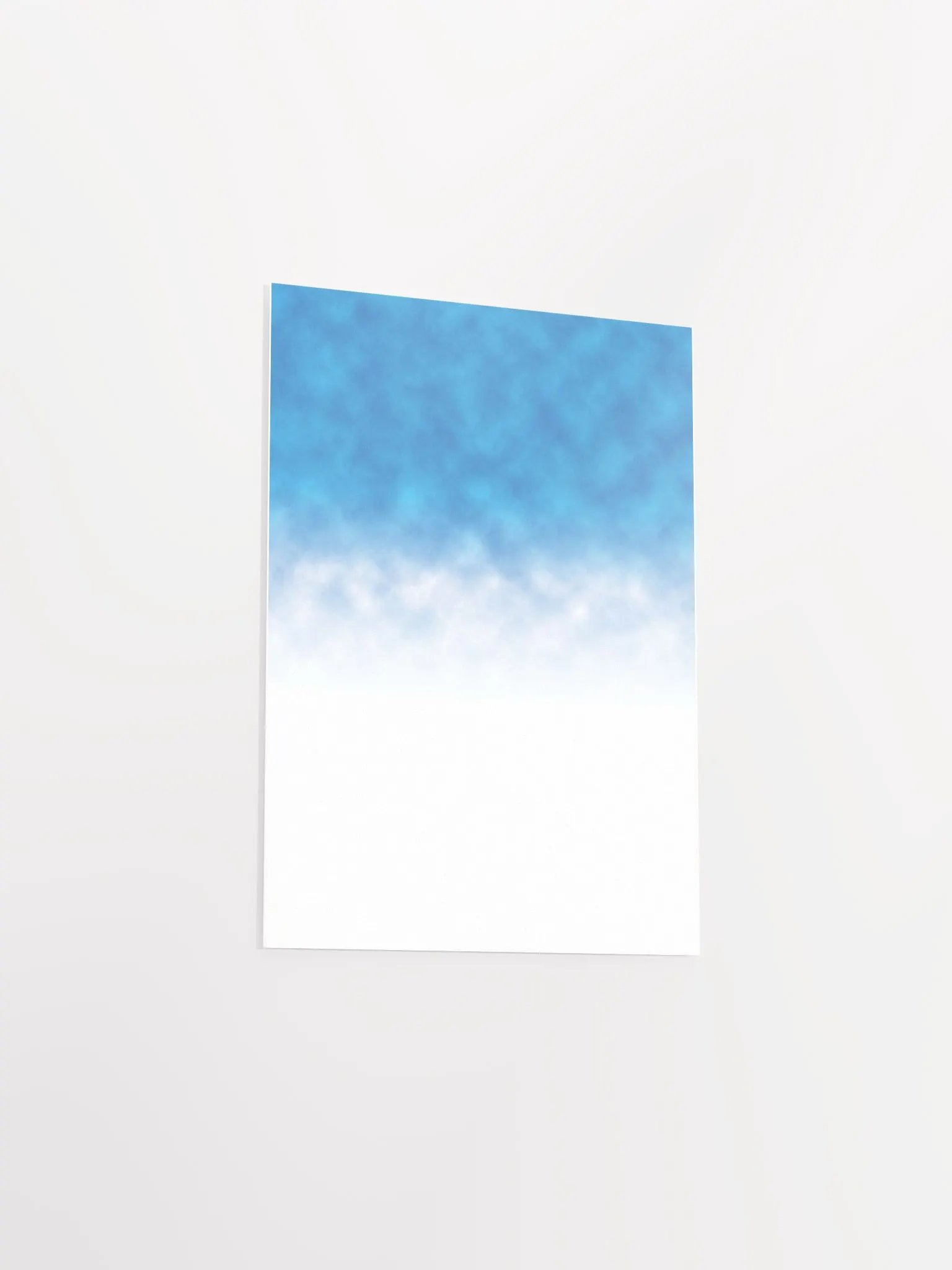 Retro miniature Ethereal Blue Poster version 2 product image (3)
