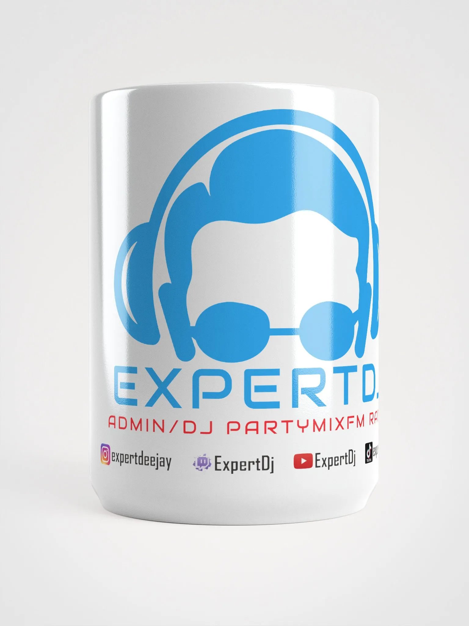 Vibrant EXPERT DJ Mug WHITE Type 1 product image (5)