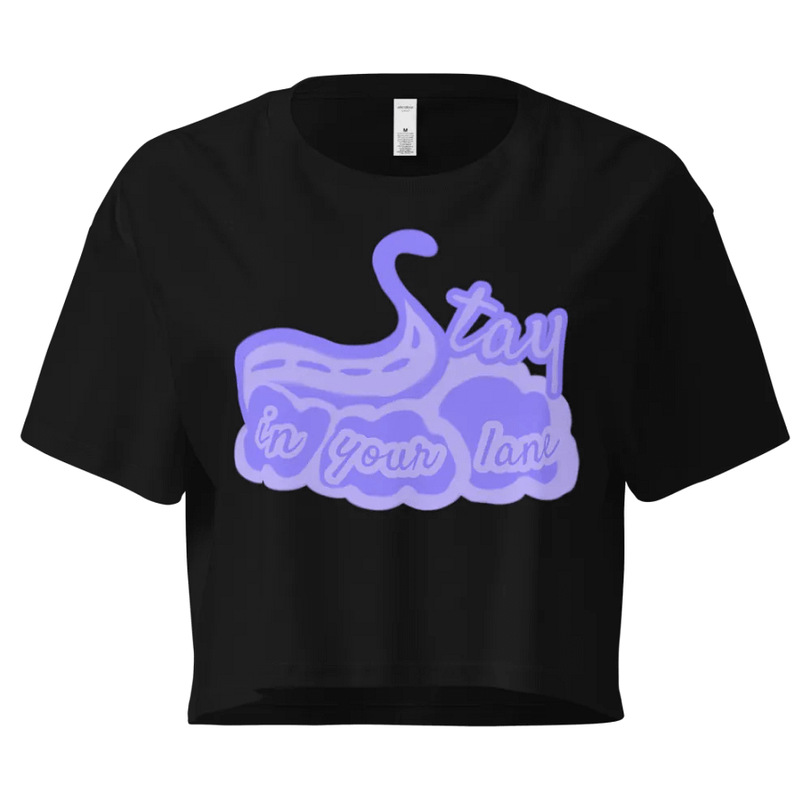stay in your lane crop top product image (1)