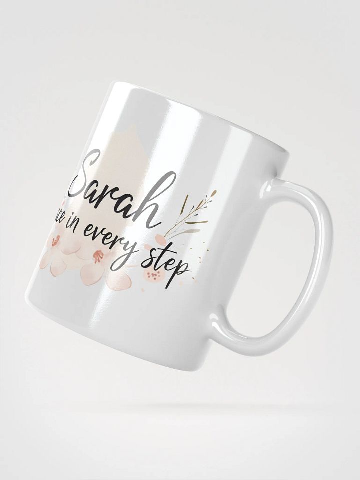 Sarah, Grace in Every Step: A Mug That Celebrates Elegance and Strength product image (2)