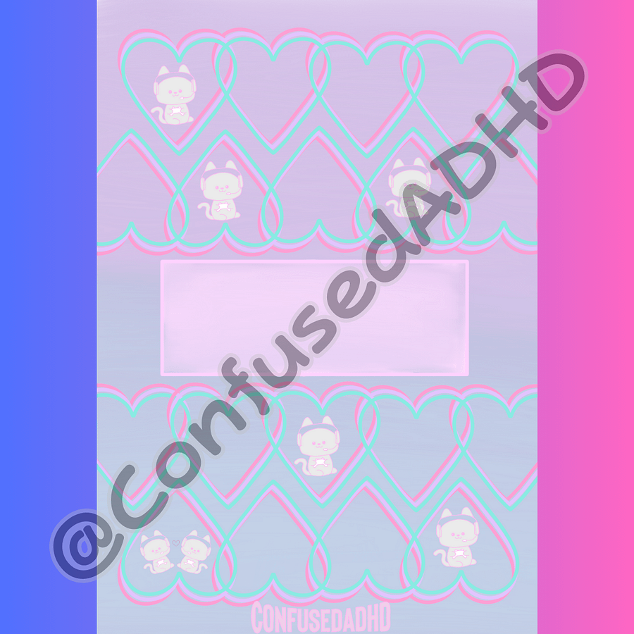 Heart CADHD Digital Planner Covers product image (5)