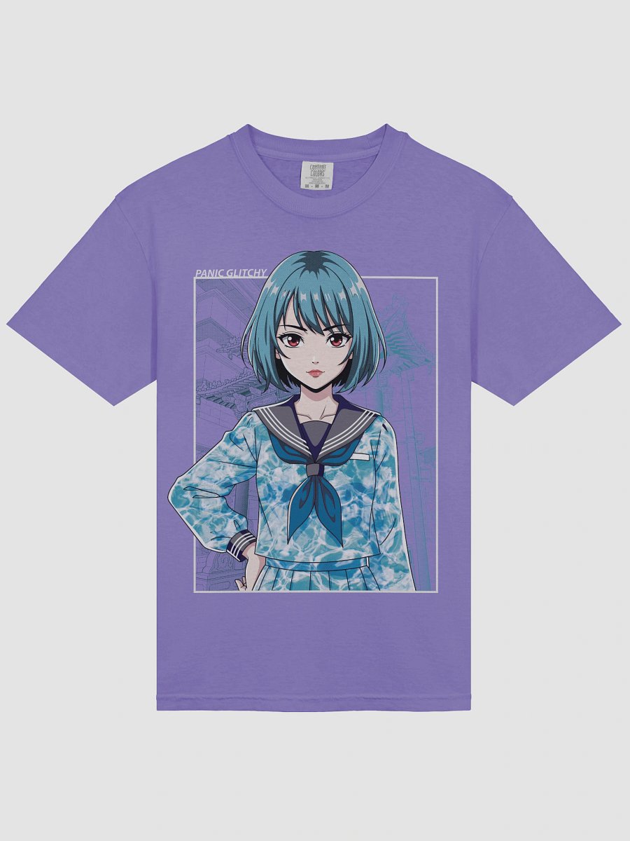 Patterned Seifuku Aqua Tee product image (33)