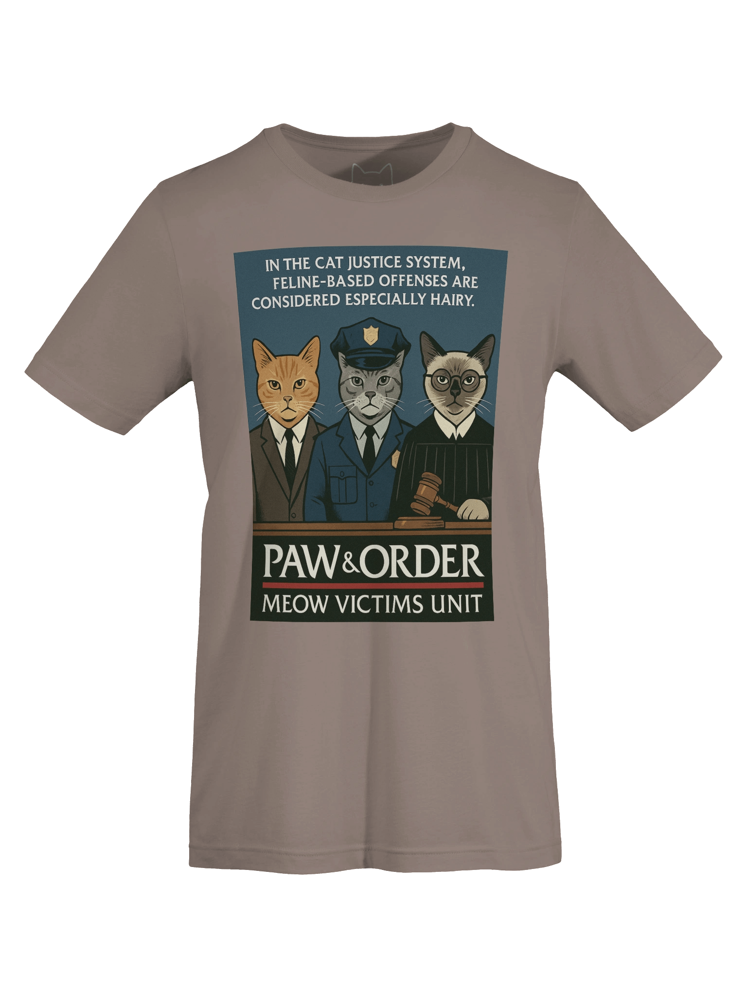 Paw and Order Parody Faux TV Show Unisex T-Shirt product image (115)