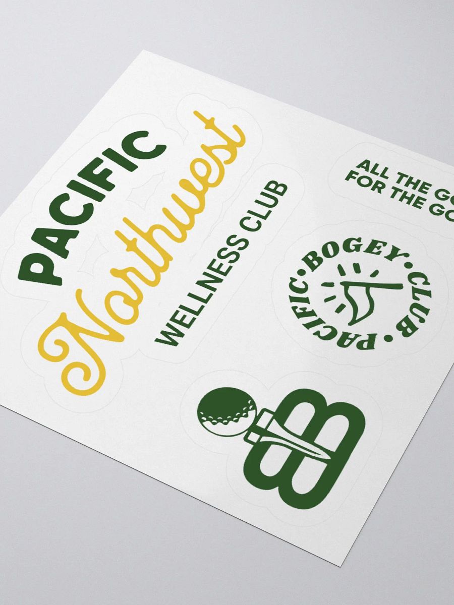 PNW Wellness Club x Billy Bogey Vinyl Sticker product image (9)