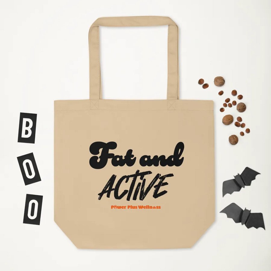 Fat and Active Tote Bag product image (11)