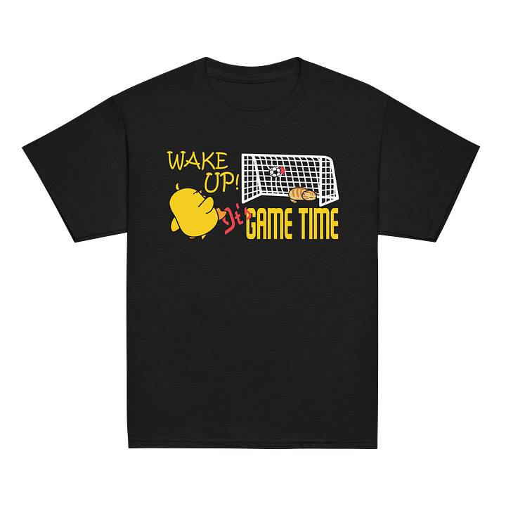 Soccer Cat (WAKE UP, It's GAME TIME) - Unisex Youth Heavyweight T-shirt product image (7)