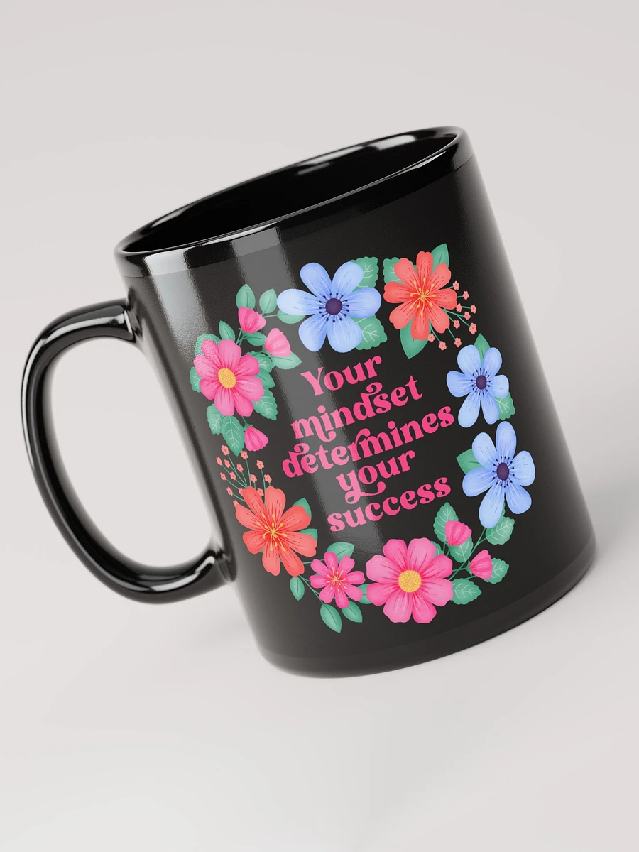 Your mindset determines your success - Black Mug product image (6)