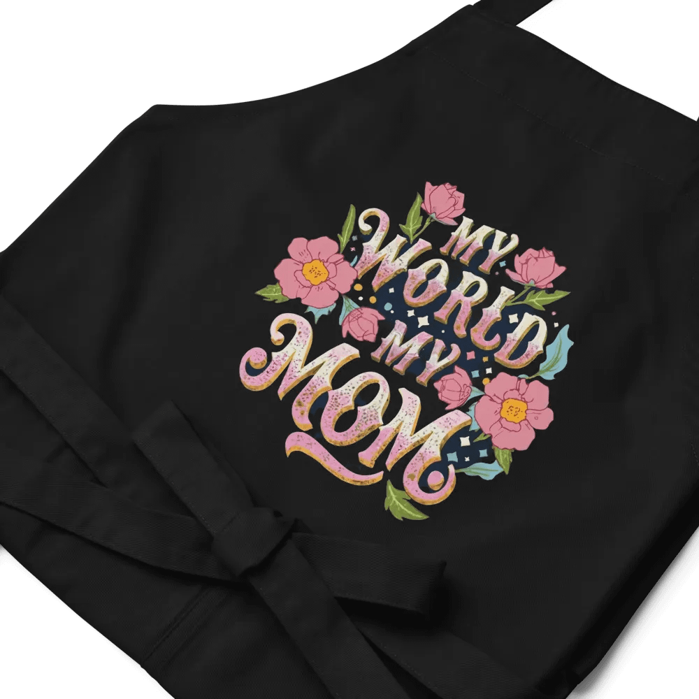 My World My Mom Special Organic Cotton Apron product image (5)