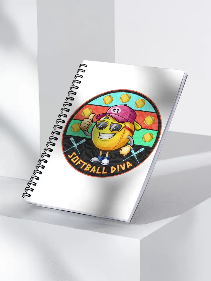 Softball Diva Spiral Notebook product image (2)