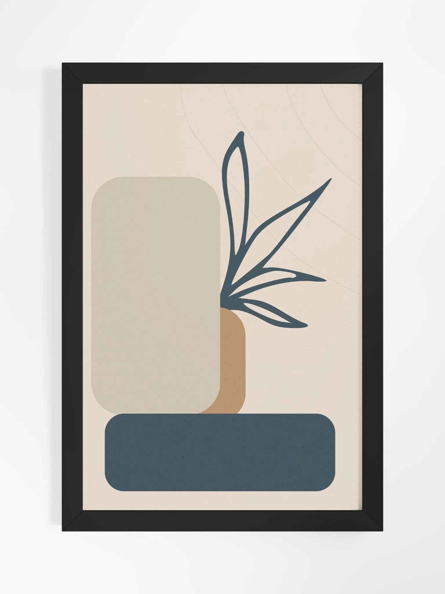 Geometric Harmony Framed Poster product image (3)