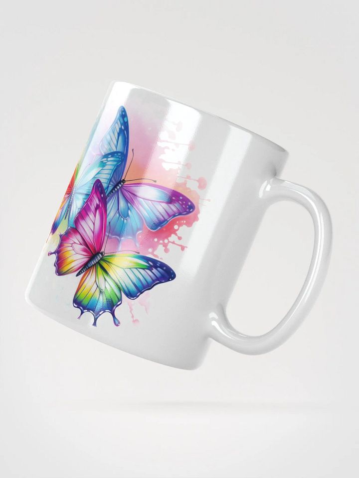 Rainbow Butterfly Nature Themed Mug product image (2)