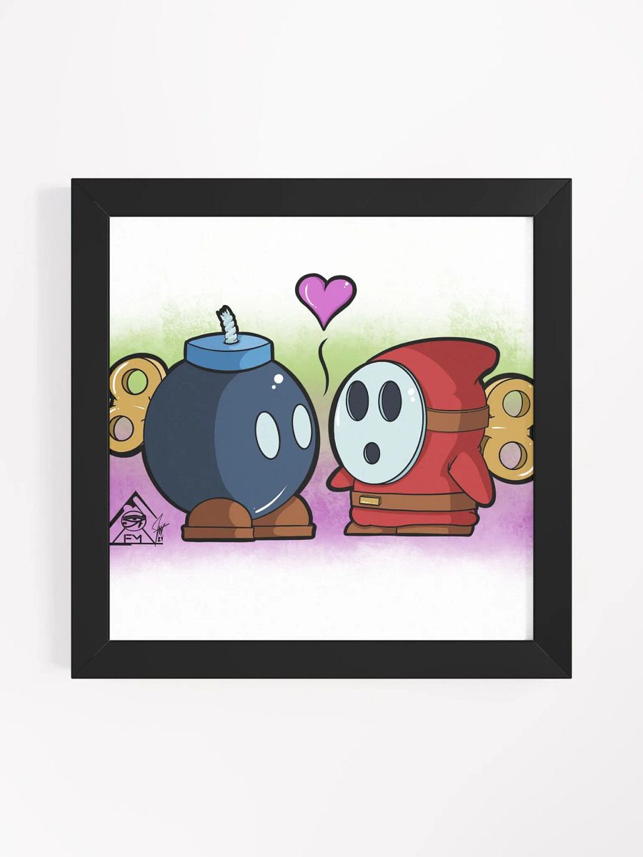 Accidentally In Love Framed Art Print product image (1)