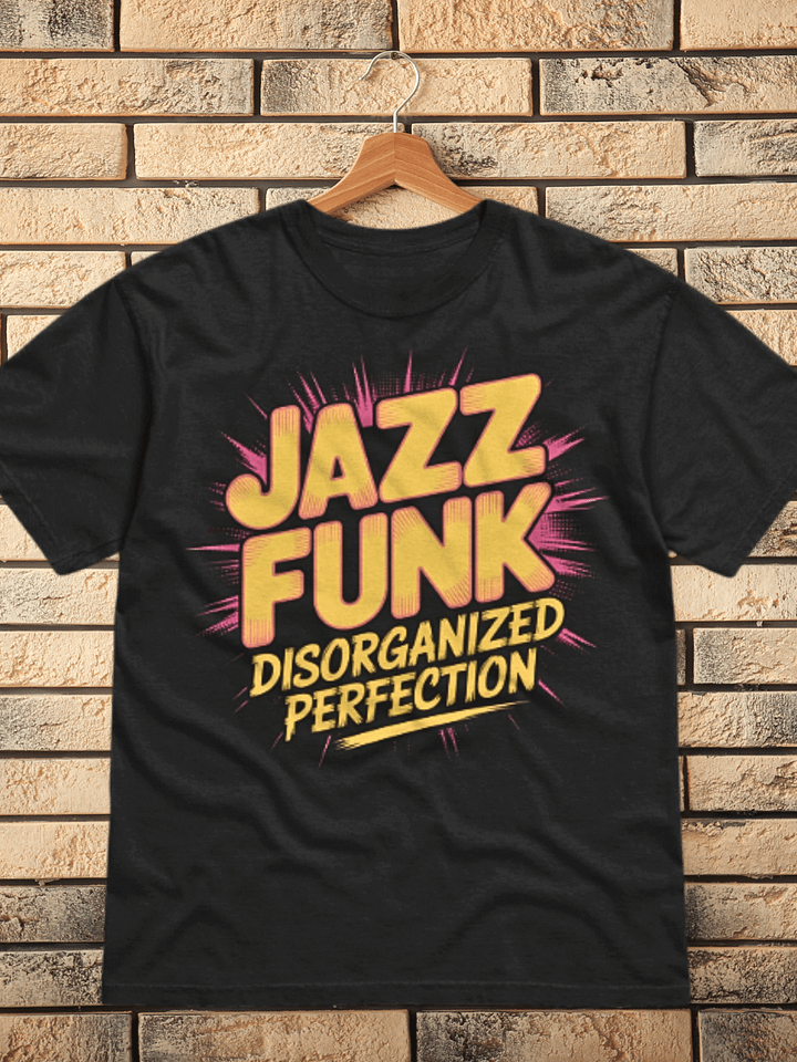 Limited Edition: Disorganized Perfection Jazz Funk T-Shirt product image (1)
