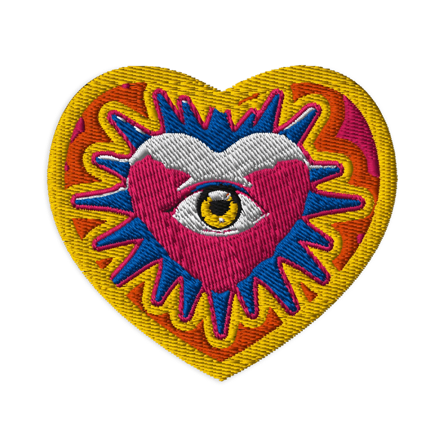 Eye Love You Today Patch Yellow product image (1)