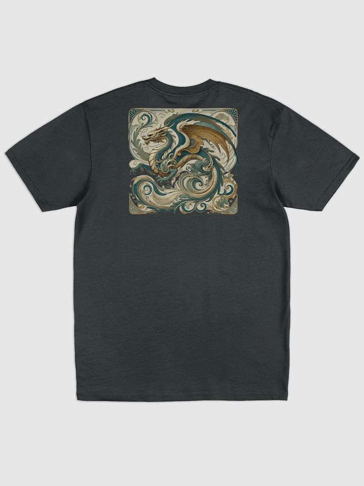 Western Dragon Art Nouveau T-Shirt product image (12)