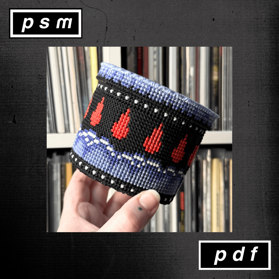 Sick Eye Small Round Box Plastic Canvas Project product image (7)