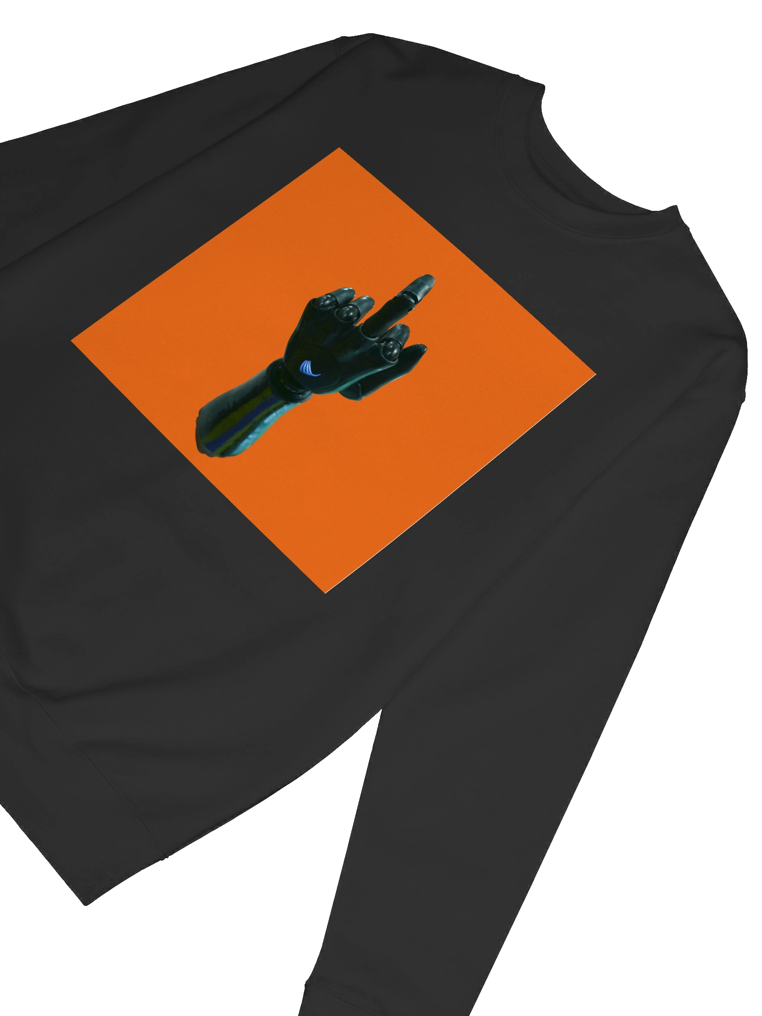 Middle finger premium sweater - black product image (6)