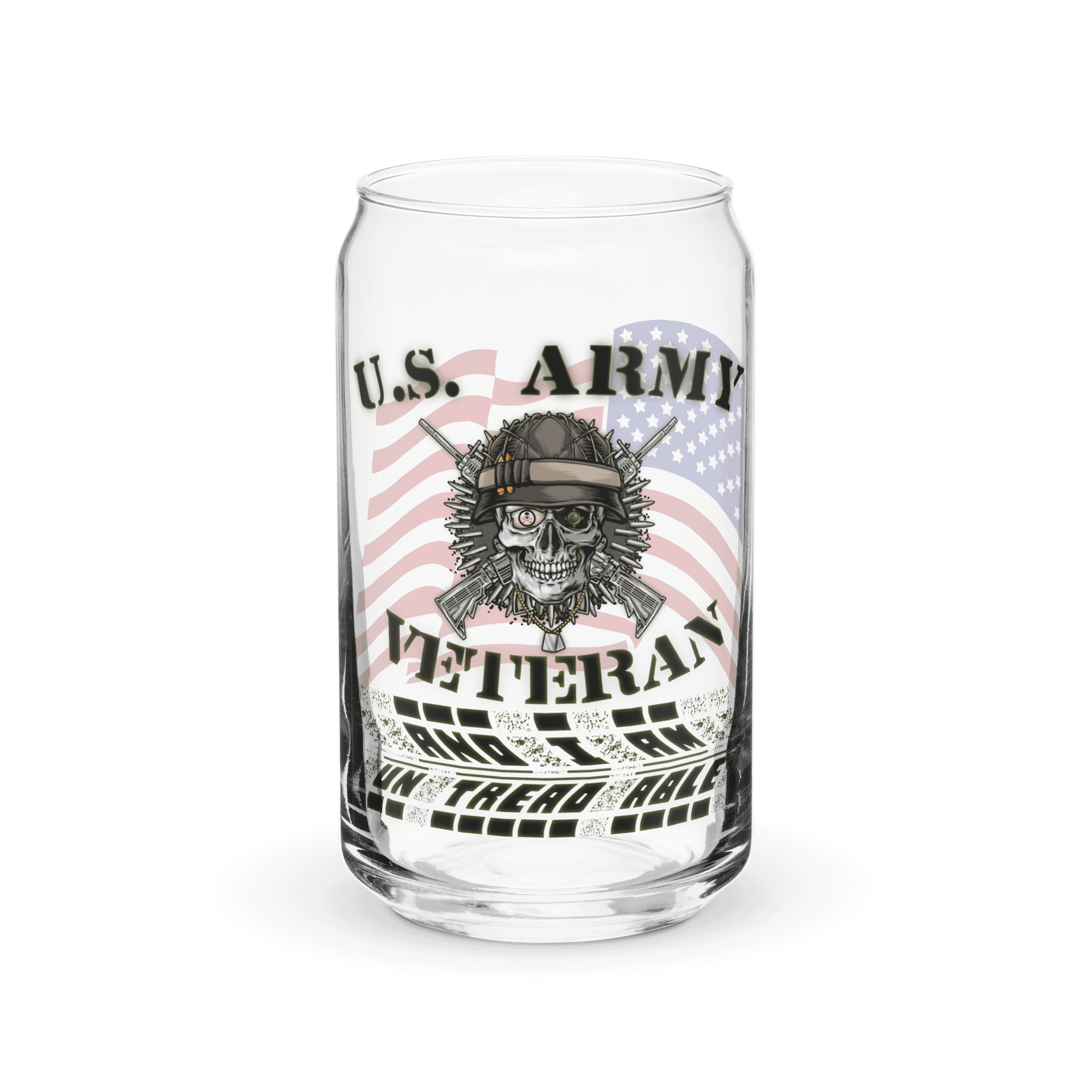 Veteran Tribute Can Glass product image (1)