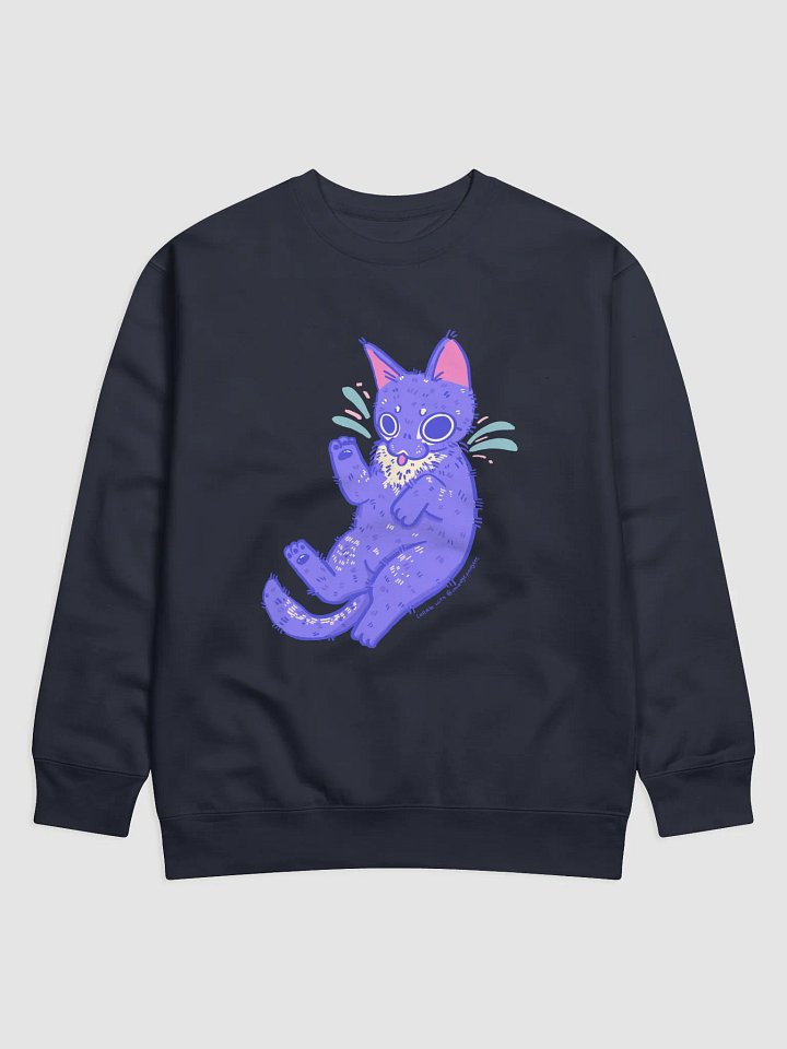 Harvey the Service Kitten Sweatshirt – Kit’s Cats x Smudge Pudge product image (1)