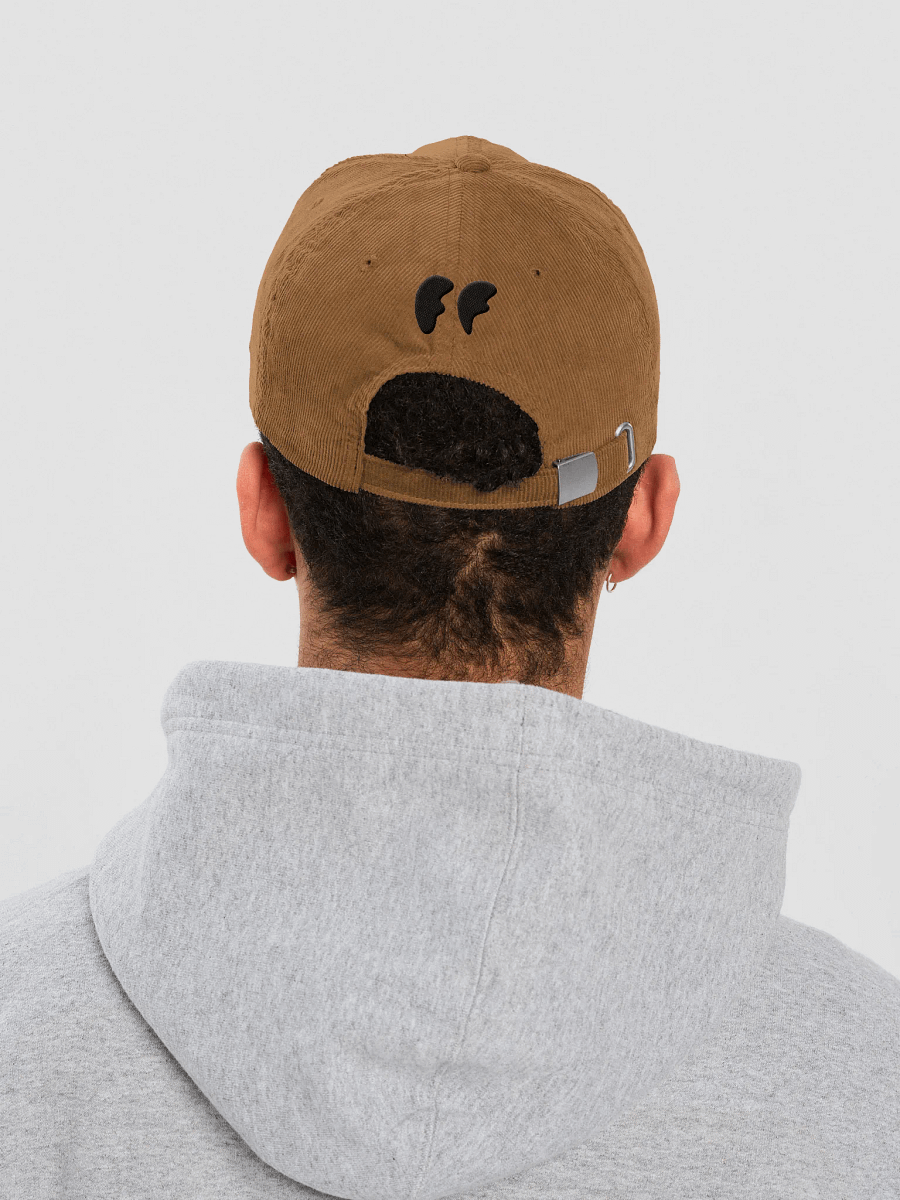 Black FF · corduroy dad hat product image (7)