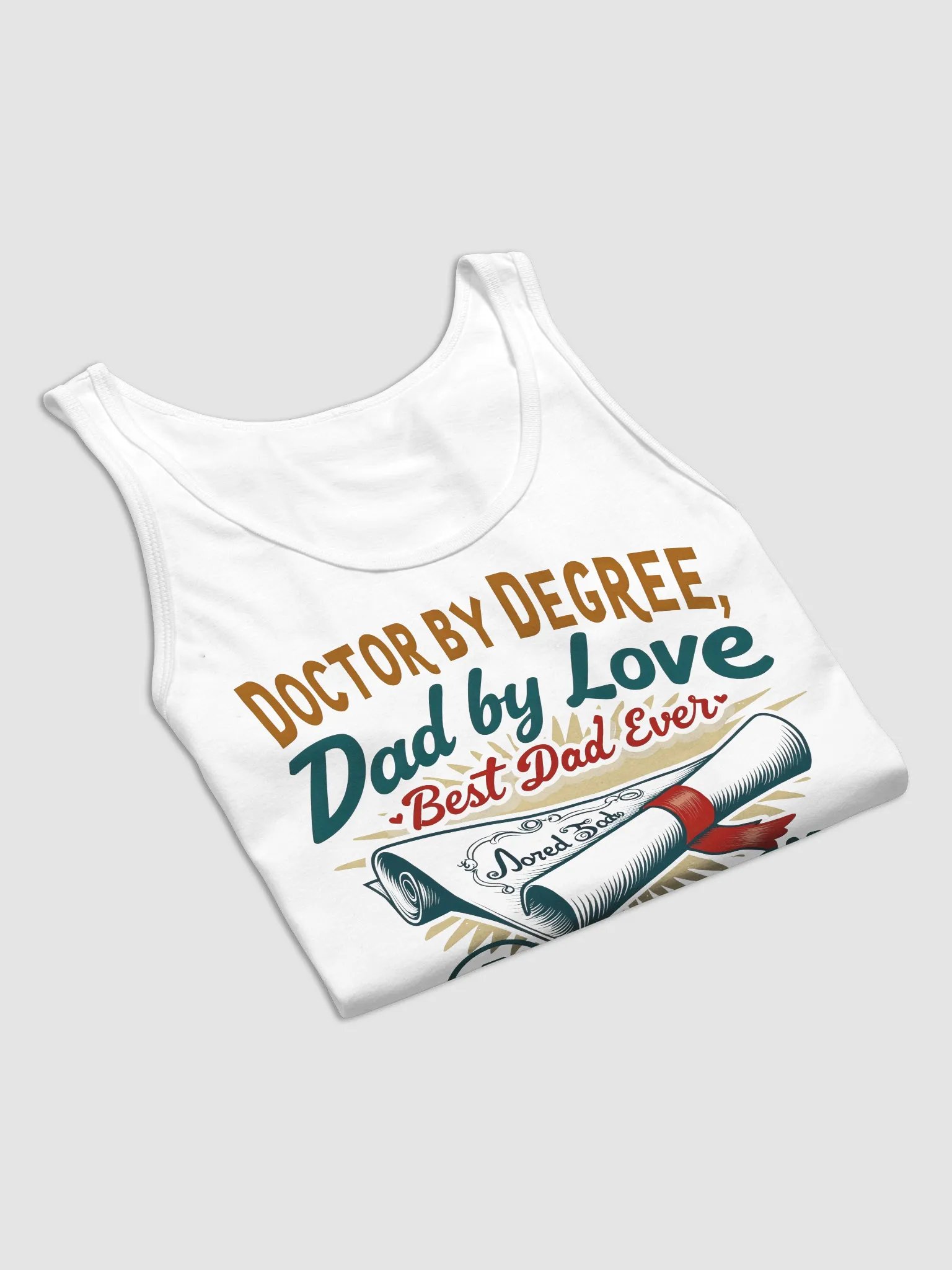 Best Dad Ever Medical Tribute Tank product image (37)