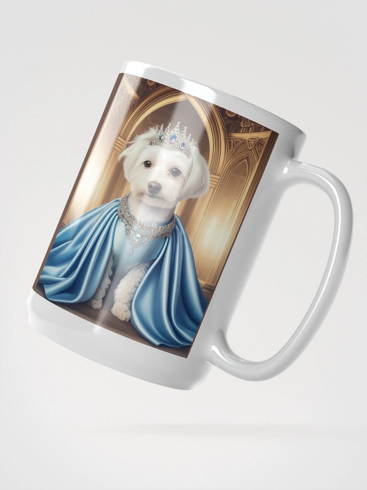 Regal Pup in Blue – Royal Dog Portrait product image (2)