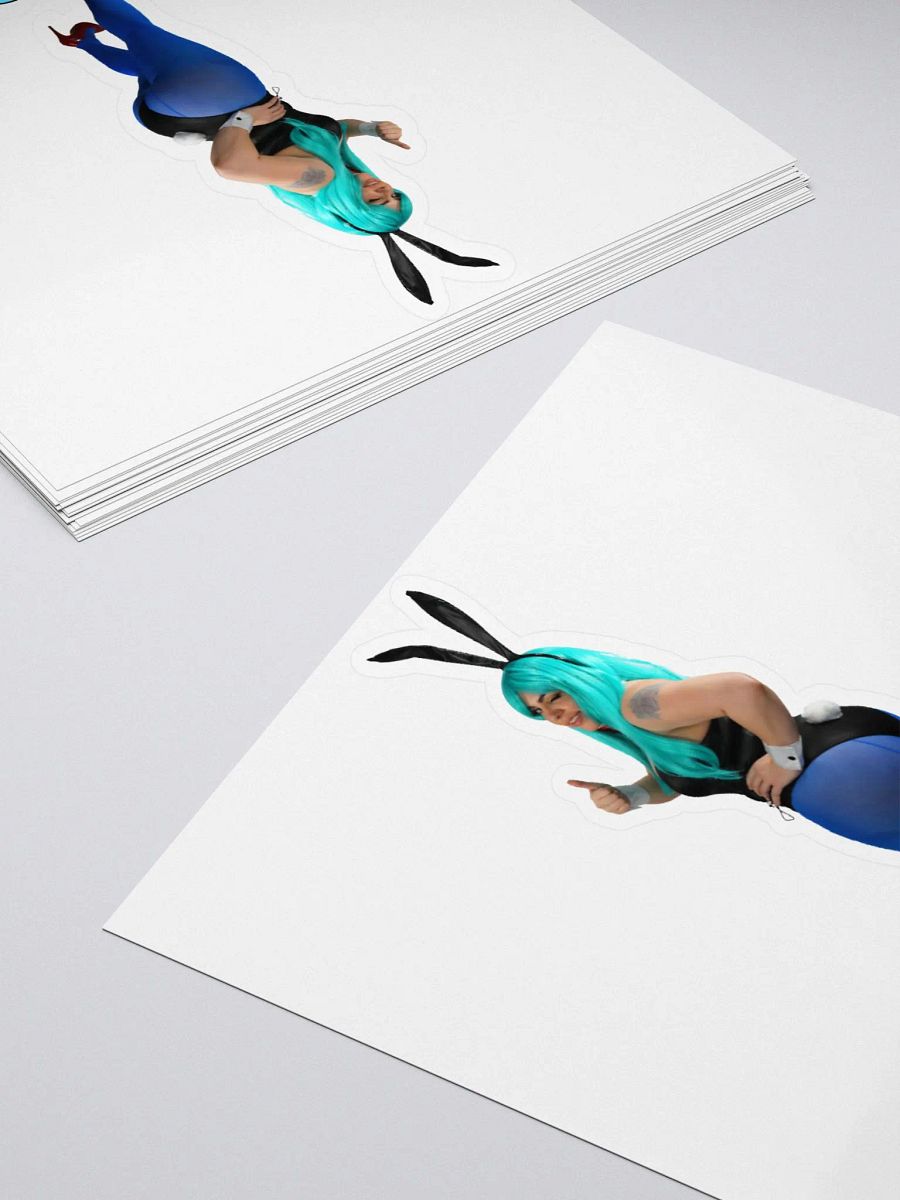 Bulma Bunny KissCut Sticker product image (4)