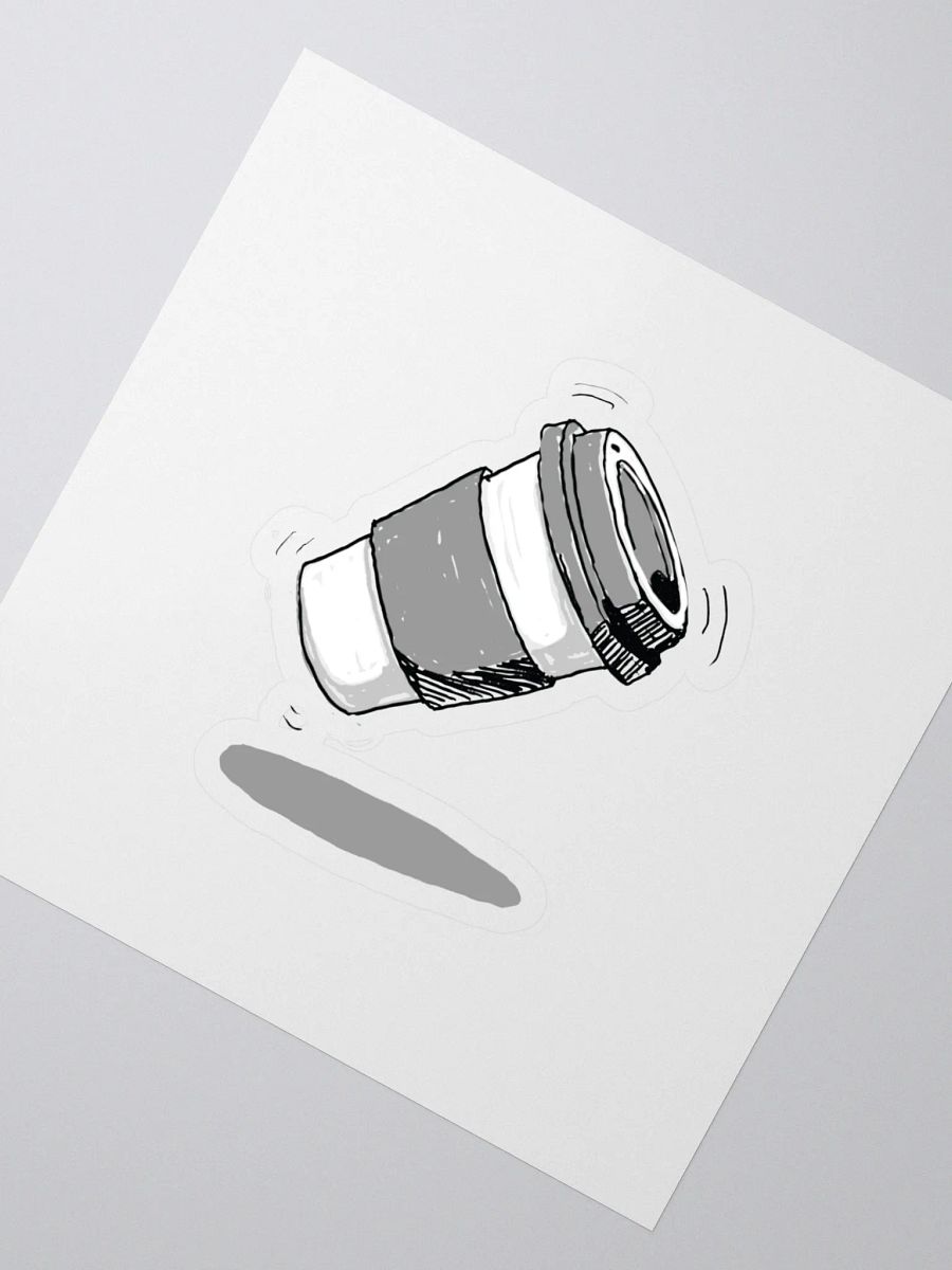 Espresso Yourself real life sticker product image (2)