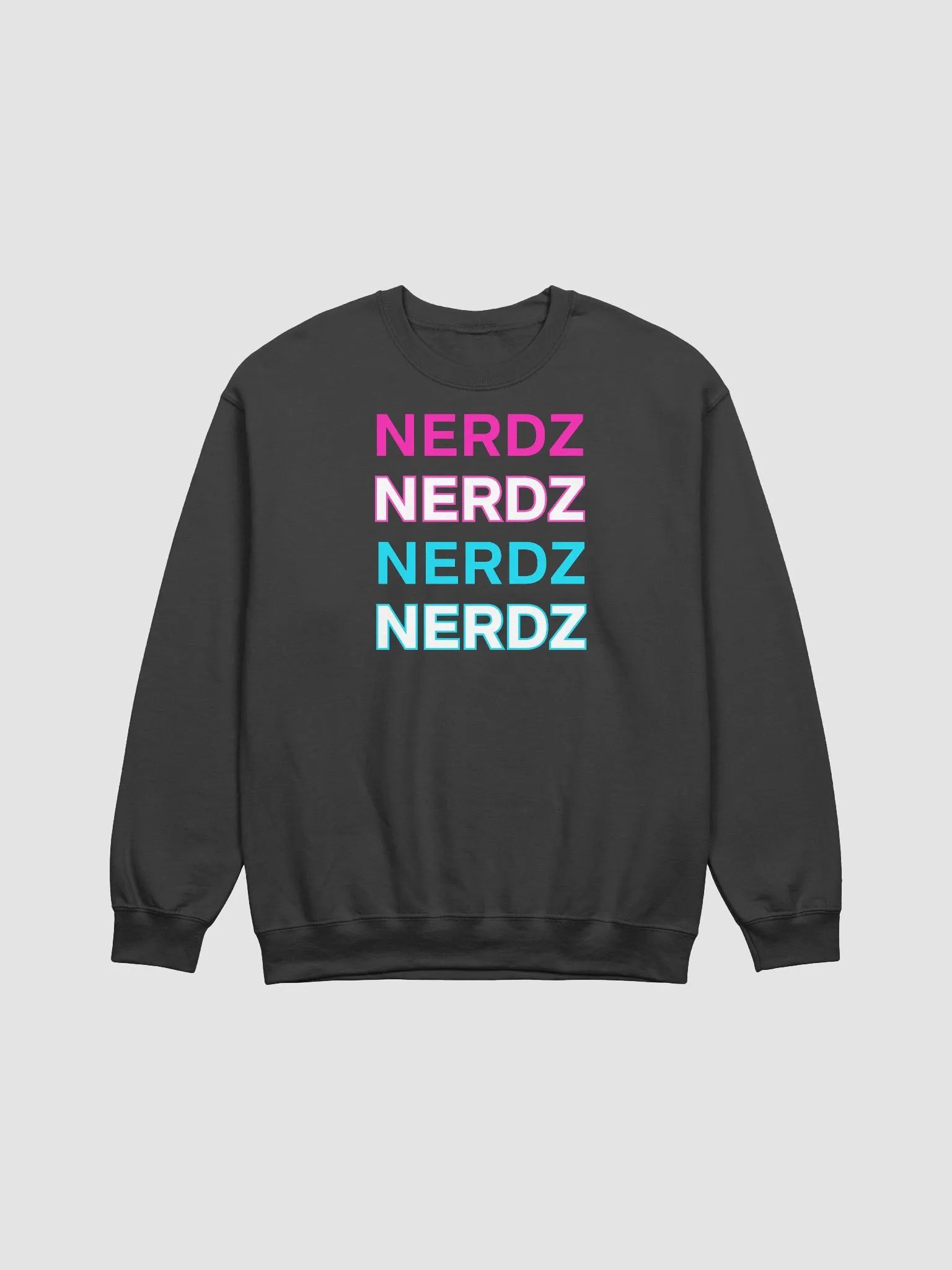 Nerdz Typography - Crewneck Sweatshirt product image (1)