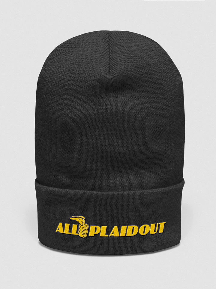 ALL PLAIDOUT WINGED MIC WATCH CAP BEANIE product image (5)