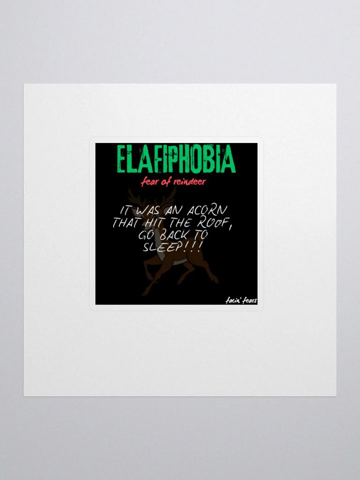 Elafiphobia Sticker product image (3)