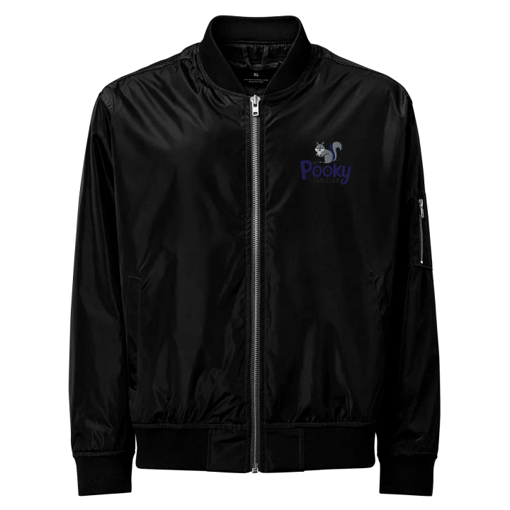 embroidered Pooky Fan Club Recycled Bomber Jacket product image (1)