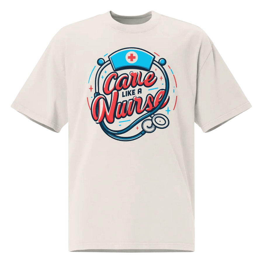 Nurse's Care Statement Tee product image (3)