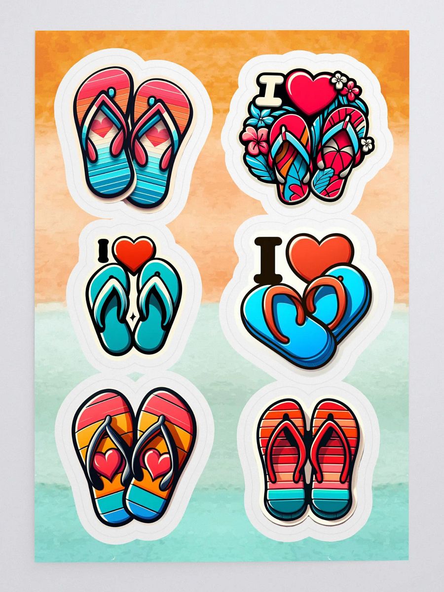 Flip Flop Stickers product image (3)