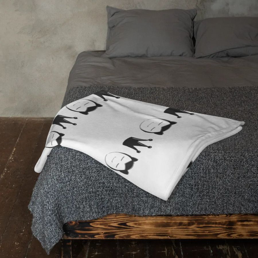 Big Blue Throw Blanket product image (23)