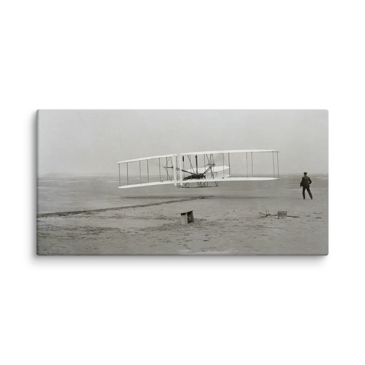 Wright Brothers’ First Flight Canvas Print product image (2)