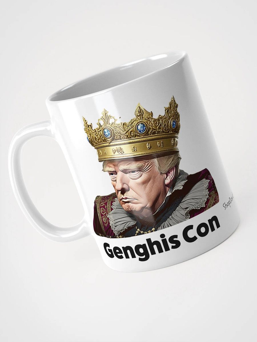 Donald Trump As Genghis Con Ceramic Coffee Mug product image (3)