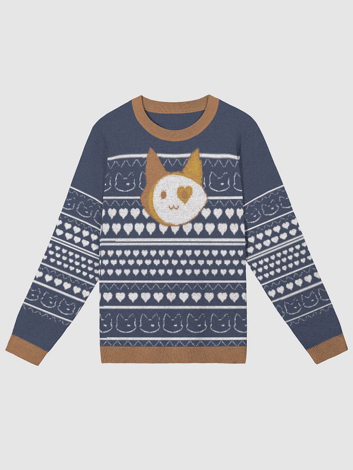 Mellow Knitted Sweater (Navy Blue) product image (1)