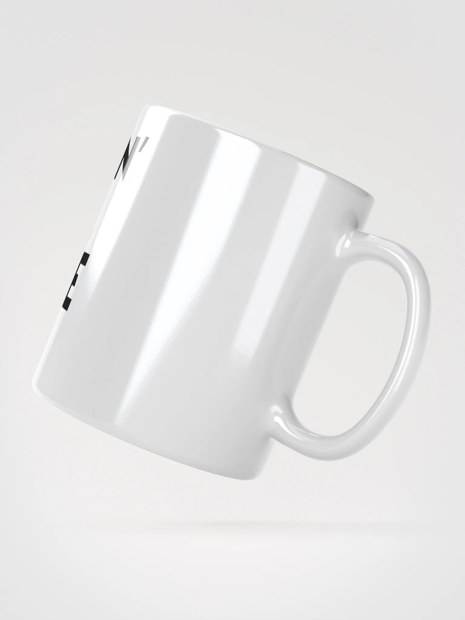 TWERKIN ON A FENCE - WHITE MUG product image (4)