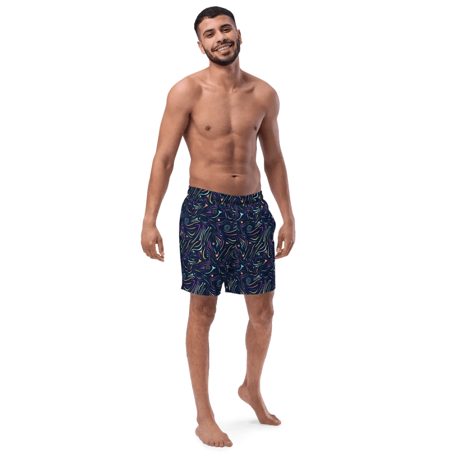Birds in Motion Swim Trunks product image (7)