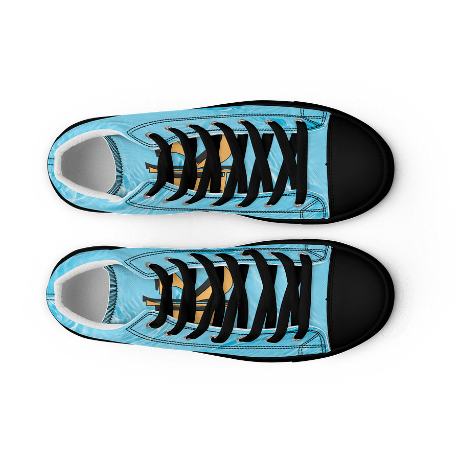(Aqua WAIFU) K Women's High Top Canvas Shoes product image (9)