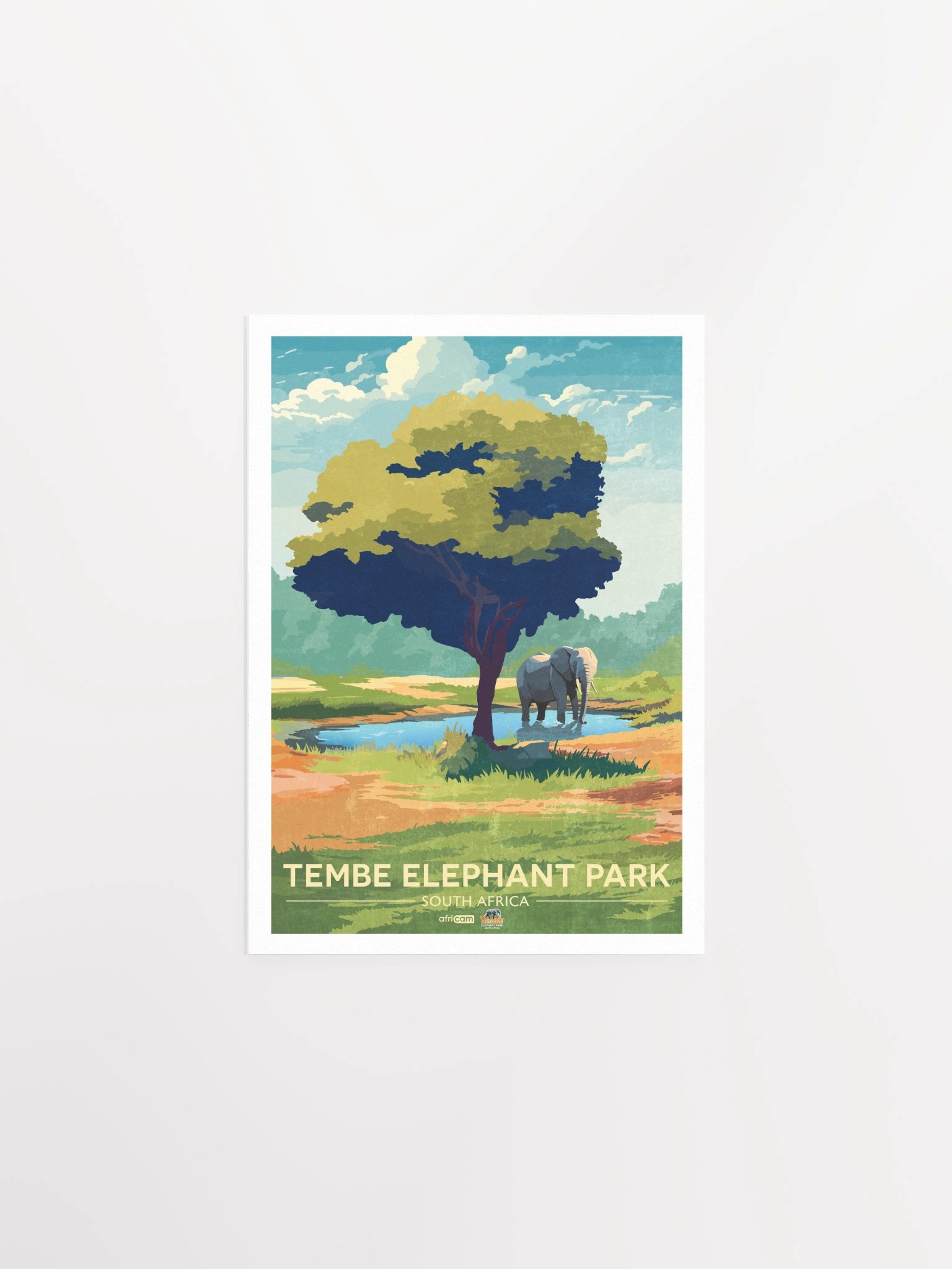 Tembe Elephant Park Poster product image (2)