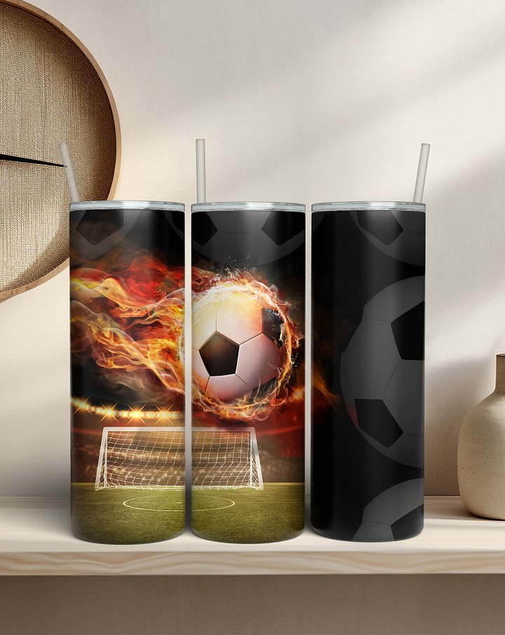 Soccer ball in Flames product image (2)